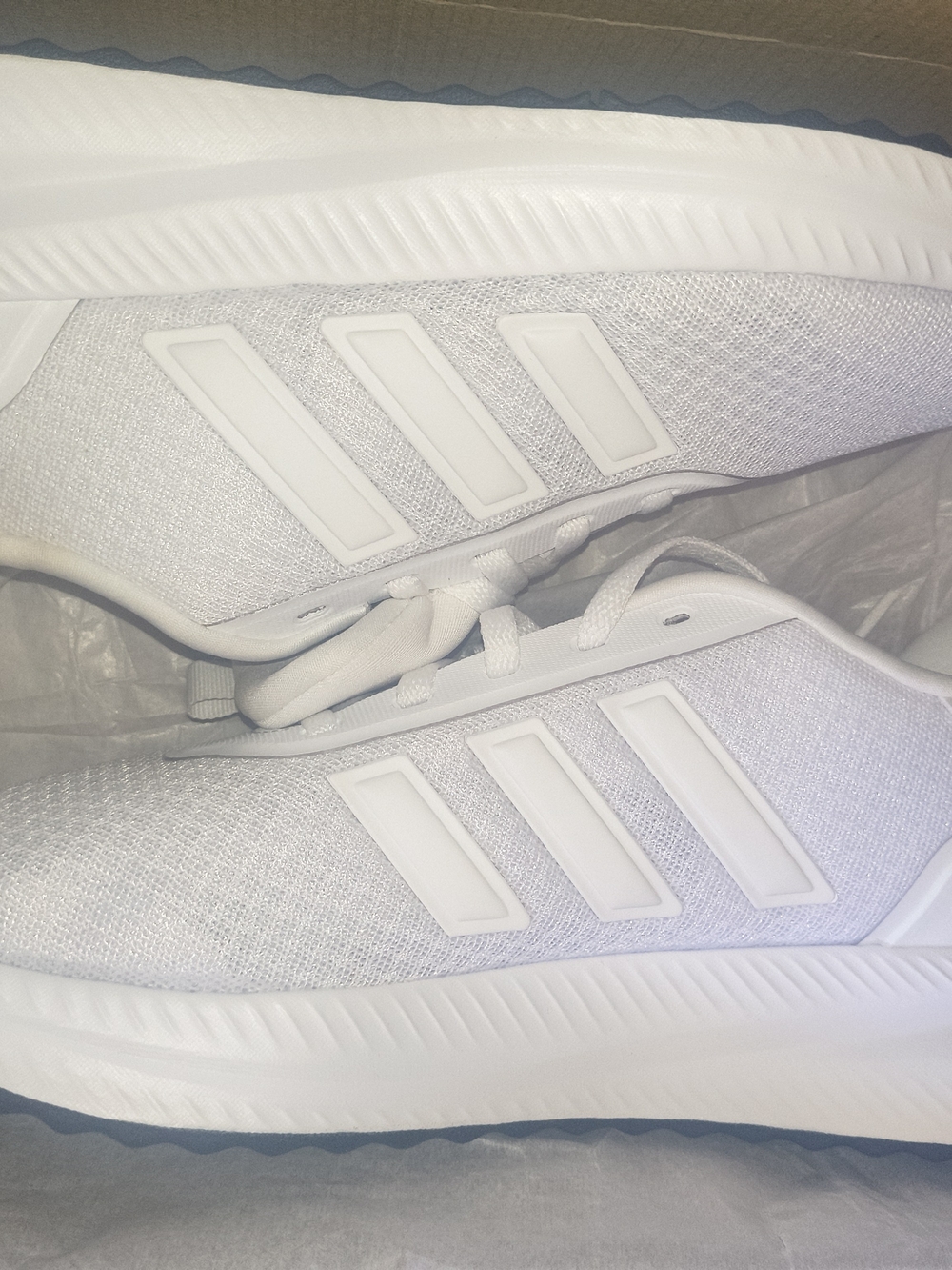 adidas White Men's/Ladies Athletic Running Shoes